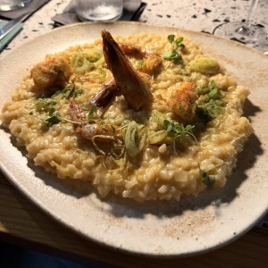Risotto Gambero al limone