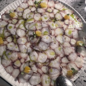 ANTIPASTI - Carpaccio di Polpo
