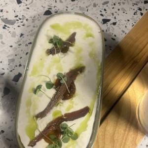 ANTIPASTI - Stracciatella e Alici