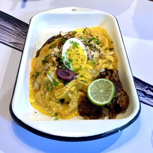 Taku Taku de Aji de Gallina.  Sensacional 