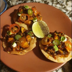 Taquitos de pulpo