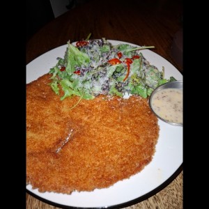 Milanesa de pollo