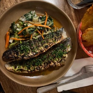 Pescado del dia