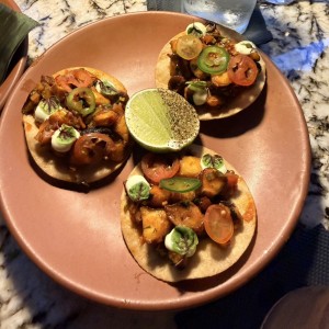 Tacos de pulpo