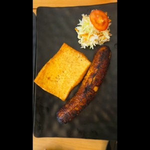 Maduro con queso frito 