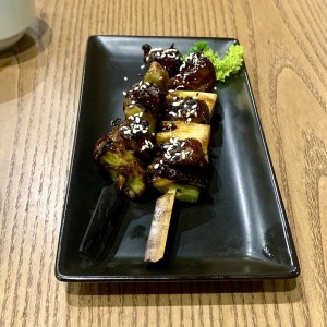 Brochetas de carne