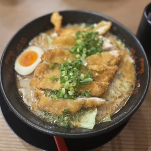 Chicken katsu ramen 