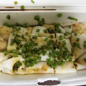 Cheong Fun de puerco asado