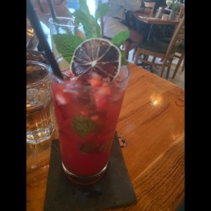 mojito de fresa