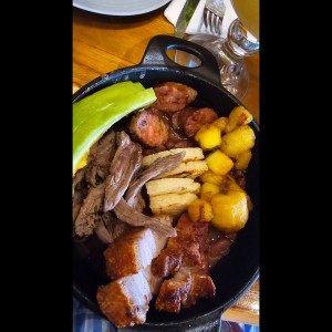 cazuela de frijoles