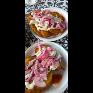 Torrejitas de bacalao