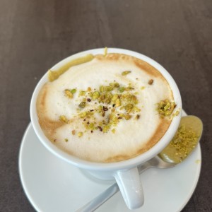 cappuccino di pistachio