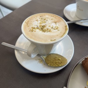 Cappuccino de pistacho 