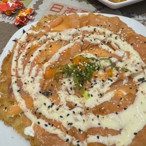 Pizza de Salmón Ahumado