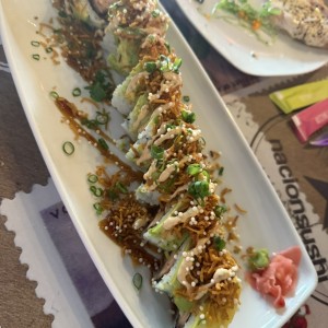 Salmon crunch