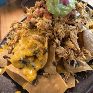 Entradas - Nachos con Pollo