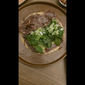 taco de rib eye