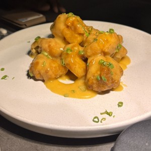 Camarones tempura