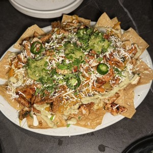 Nachos de pollo