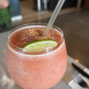 Limonada con fresa