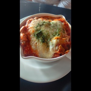 Lasagna de pollo