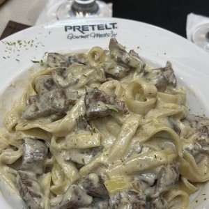 Steak Fetuccini