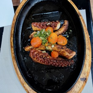 Pulpo a la parrilla
