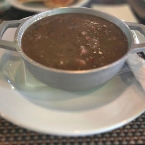 sopita lentejas