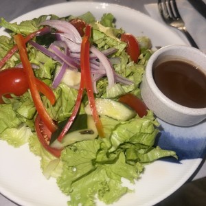 Ensalada con pure