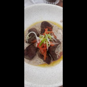 filete de res en salsa de pimienta