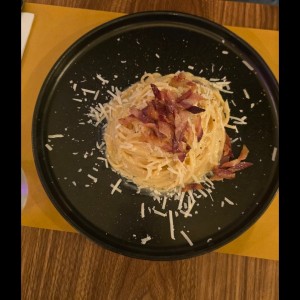 Spaguetti a la Carbonara