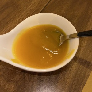 Crema de zapallo de la casa