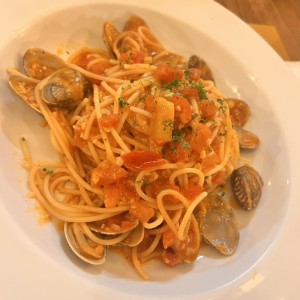 Pasta con mariscos