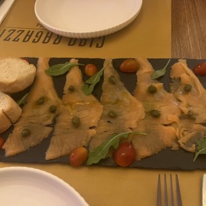Antipasto de salmone