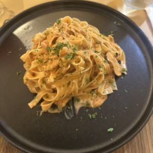 Fettucini A Salmon 