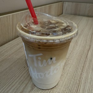Iced caramel machiato