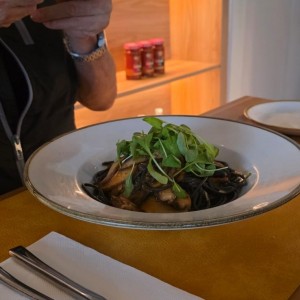 Pasta al nero di seppia