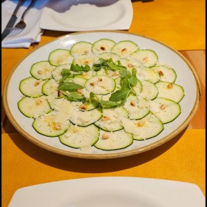 carpaccio de zuccinni 