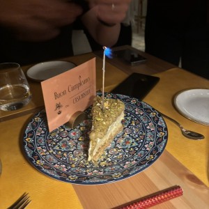 Cheesecake de pistachio