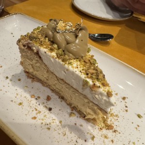 Cheescake de pistacho 