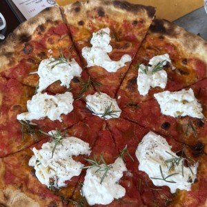 PIZZA - Stracciatella e rosmarino