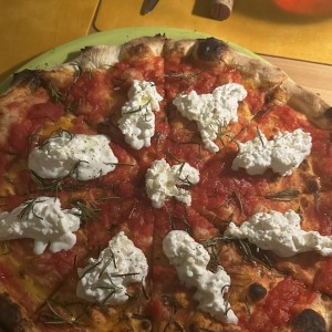 PIZZA - Stracciatella e rosmarino