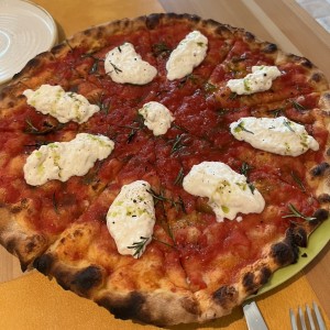 PIZZA - Stracciatella e rosmarino