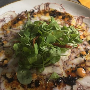 ANTIPASTI - Carpaccio di polpo