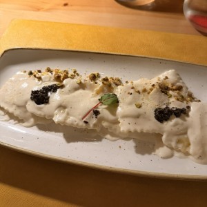 Raviolis trufados 