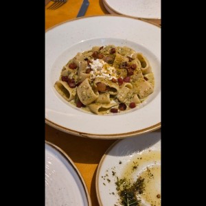Pasta Marcus al Pistacho