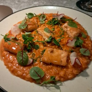 Risotto de Salmón 