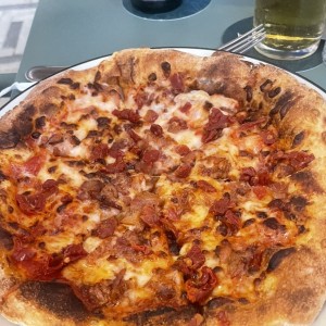 Pizza de bacon