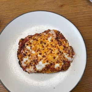 Milanesa de pollo parmesano 