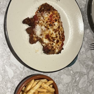 Milanesa a la Napolitana